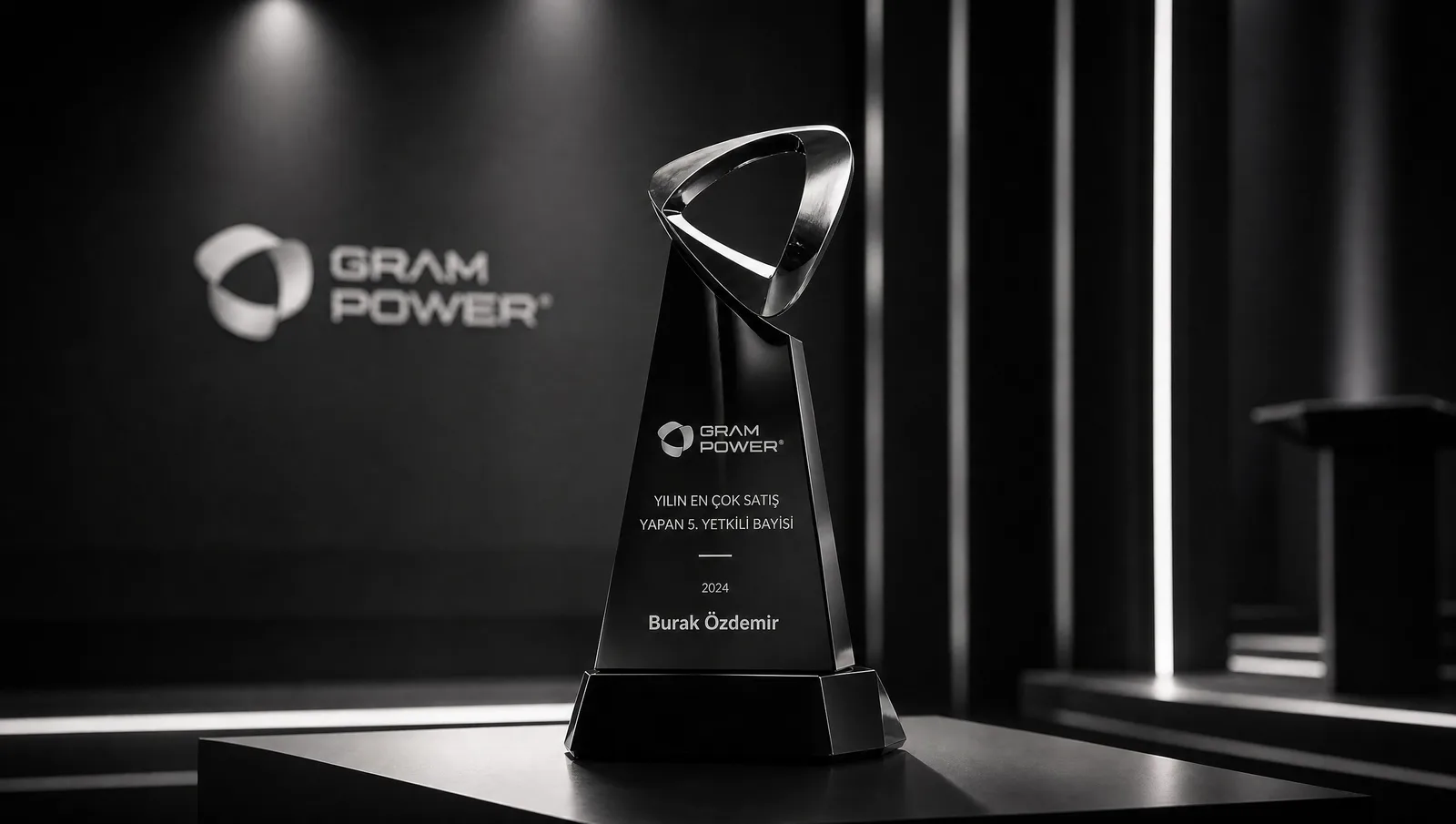 Gram Power Türkiye satış birinciliği ödülü